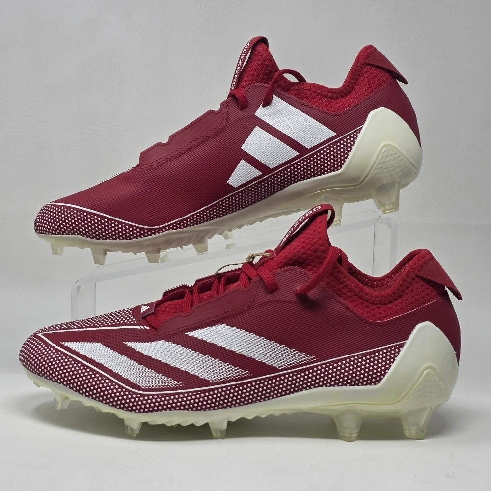 Adidas Men's Adizero Electric.1 Football Cleats Size 9 Team Power Red IF2428 New